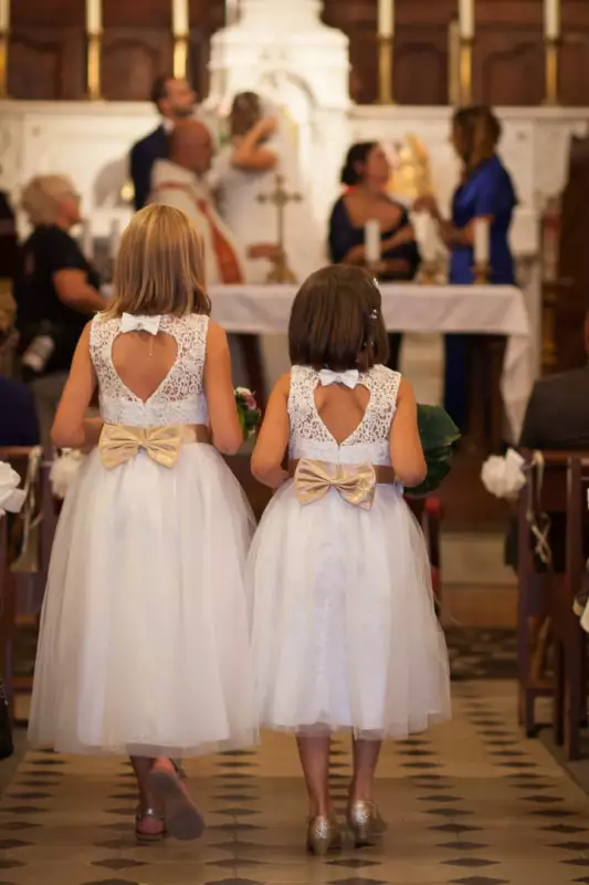 Photographe de mariage à l'église de Gardanne