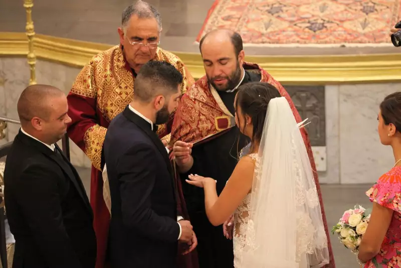 photographe mariage armenien eglise beaumont marseille