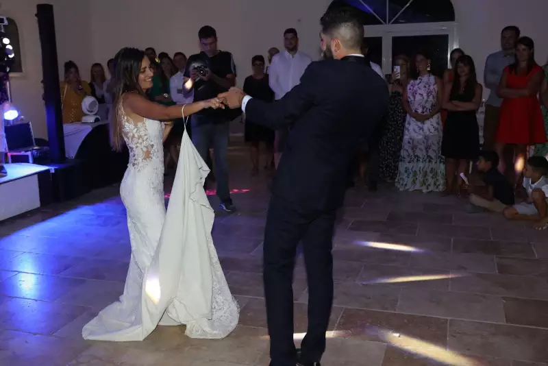 photographe mariage armenien le mas des aureliens premiere danse maries