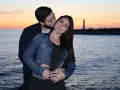 Photographe Séance photo couple en bord de mer à Martigues