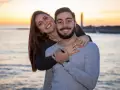 Photographe Séance photo couple en bord de mer à Martigues