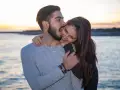 Photographe Séance photo couple en bord de mer à Martigues