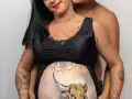 img photographe studio grossesse belly painting femme enceinte bouches du rhone