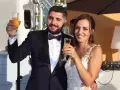 Photographe de mariage : vin d'honneur au mas de Ventabren