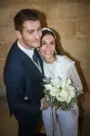 Reportage Photos de mariage : photos de couple mariés, mairie d'Aix-en-Provence